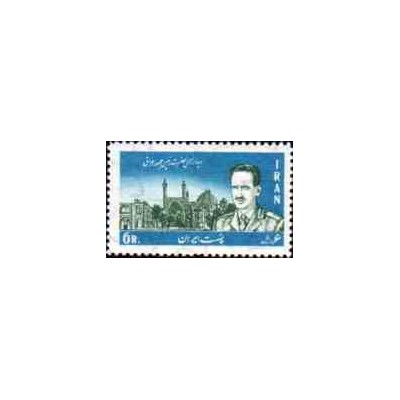 1366 - تمبر دیدار رئیس جمهور عراق عارف از ایران 1345