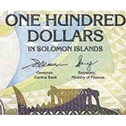 اسکناس 100 دلار - جزایر سلیمان 2013 سفارشی