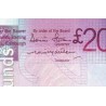 اسکناس پلیمر 20 پوند استرلینگ - بانک اسکاتلند - اسکاتلند 2019 پرفیکس سریال QC - سفارشی