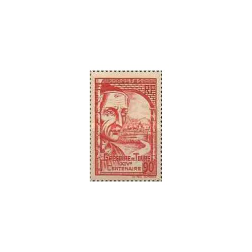 1 عدد تمبر گرگور تور - فرانسه 1939