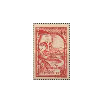 1 عدد تمبر گرگور تور - فرانسه 1939