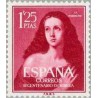1 عدد  تمبر سیصدمین سالگرد مرگ خوزه ریبرا - اسپانیا 1954