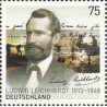 1 عدد  تمبر دویستمین سالگرد تولد لودویگ لیخهارت - کاشف - تمبر مشترک با استرالیا - آلمان 2013
