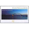 1 عدد  تمبر پنجاهمین سالگرد پل Fehmarnsund - آلمان 2013