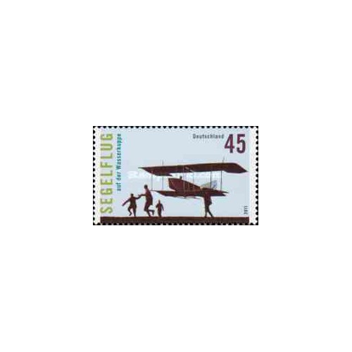 1 عدد  تمبر سر خوردن بر فراز گنبد آب - آلمان 2011