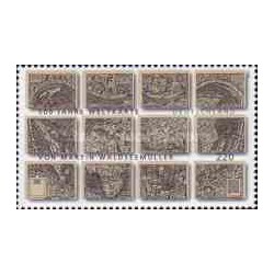 1 عدد  تمبر پانصدمین سالگرد نقشه آمریکا توسط مارتین والدزیمولر- آلمان 2007 ارزش روی تمبر 2.2 یورو