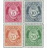 4 عدد  تمبر سری پستی - شیپور پستی  - نروژ 1962 قیمت 4.94 دلار