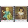 2 عدد  تمبر سال جهانی کودک  - نروژ 1979