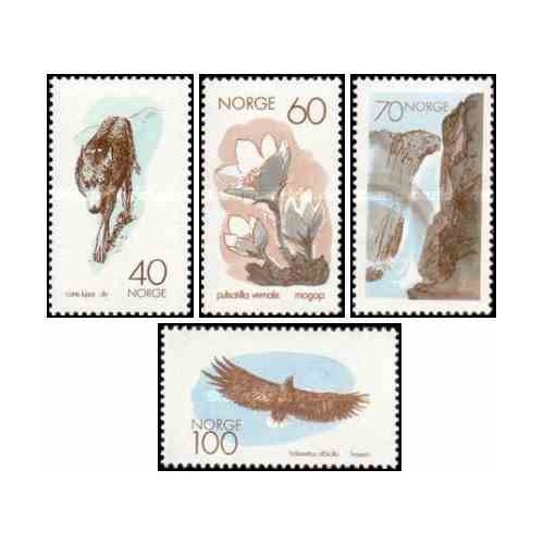 4 عدد تمبر حفاظت از طبیعت - نروژ 1970 قیمت 5.7 دلار 4 عدد تمبر حفاظت از طبیعت - نروژ 1970 قیمت 5.7 دلار