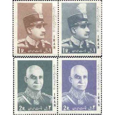 1351 - تمبر رضا شاه پهلوی 1345