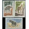 3 عدد تمبر حیوانات - موریتانی  1963