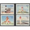 4 عدد تمبر فانوس دریایی - آفریقا جنوبی 1988 