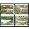 4 عدد تمبر سدها - سیسکی - آفریقای جنوبی 1989 
