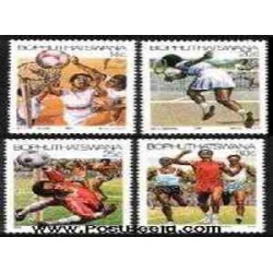 4عدد تمبر ورزشی - بوتسوانا 1987