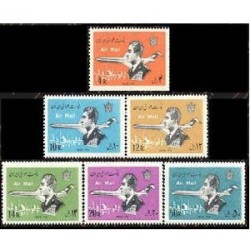 تمبرهای سری پستی هوائی (2) پهلوی