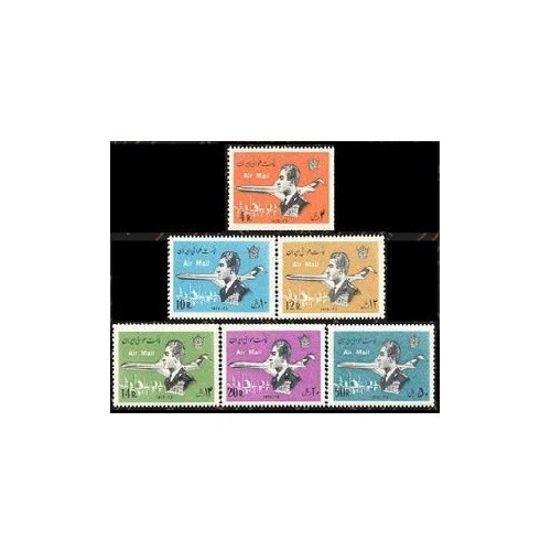 تمبرهای سری پستی هوائی (2) پهلوی