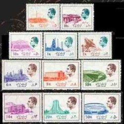 تمبرهای سری 17 پستی پهلوی