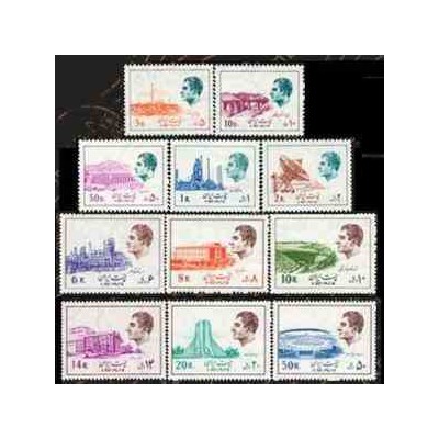 تمبرهای سری 17 پستی پهلوی