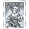 1 عدد تمبر سری پستی لباس های ملی - 10S - اتریش 1950 قیمت 42 دلار