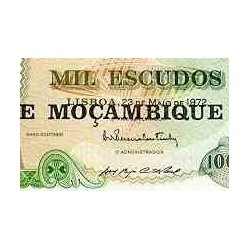 اسکناس 1000 اسکودو - موزامبیک 1972 