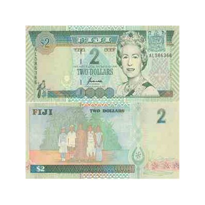 اسکناس 2 دلار - فیجی 1996