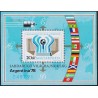 سونیرشیت جام جهانی فوتبال آرژانتین - پرچم ایران - مجارستان 1978 قیمت 6.7 دلار