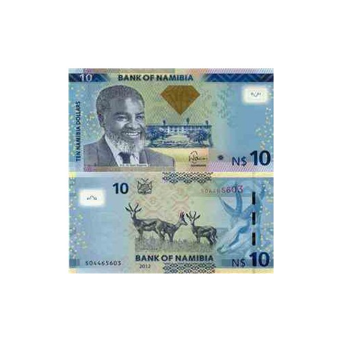 اسکناس 10 دلار - نامیبیا 2012 