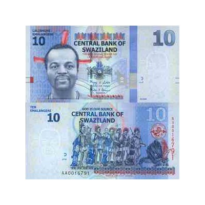 اسکناس 10 امالنگنی - سوایزلند 2011 
