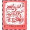 1 عدد تمبر سری پستی مناظر - 11S- اتریش 1976