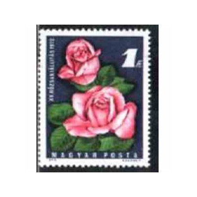 1 عدد تمبر نمایشگاه گل رز - مجارستان 1972 