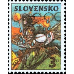 1 عدد  تمبر سنت های محلی - اسلواکی 1997