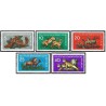 5 عدد تمبر حیوانات جنگل - جمهوری دموکراتیک آلمان 1959 قیمت 15 دلار