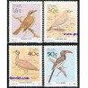 4 عدد تمبر پرندگان - آفریقای جنوب غربی 1988 