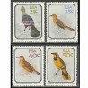4 عدد تمبر پرندگان - آفریقای جنوبی 1990 