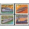 4 عدد تمبر کشتی ها - شوروی 1981 