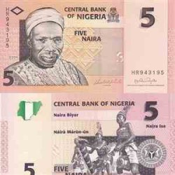 اسکناس 5 نایرا - نیجریه 2006
