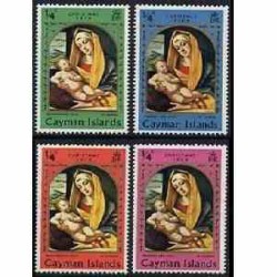 4 عدد تمبر کریستمس - جزایر کایمن 1969 