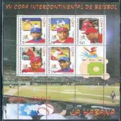 سونیرشیت بیس بال - کوبا 2002