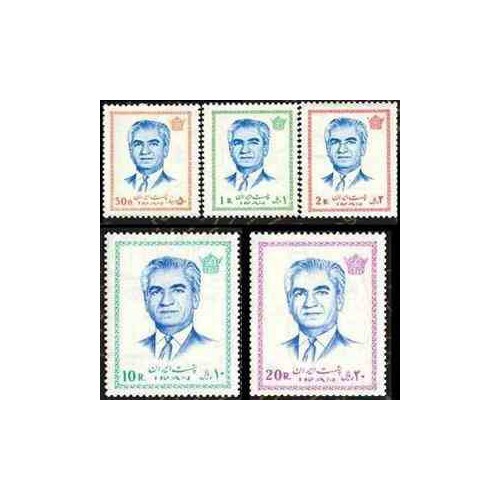 تمبرهای سری 15 پستی پهلوی