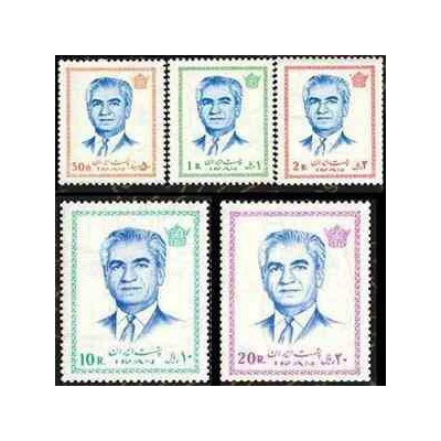 تمبرهای سری 15 پستی پهلوی