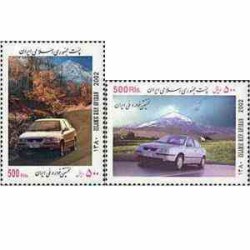 2899 - تمبر نخستین خودرو ملی ایران 1380