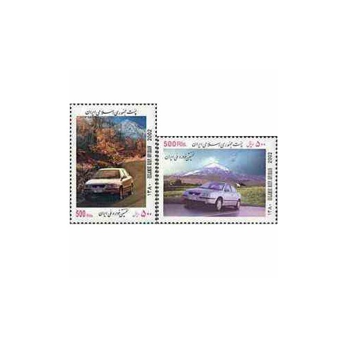2899 - تمبر نخستین خودرو ملی ایران 1380