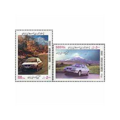 2899 - تمبر نخستین خودرو ملی ایران 1380