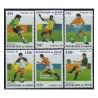 6 عدد تمبر جام جهانی فوتبال فرانسه - بنین 1996