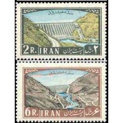 1151 - تمبر افتتاح سد سپید رود  1341 تک
