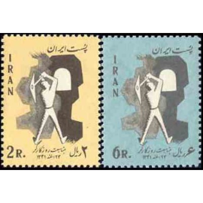 1187 - تمبر روز کارگر 1341 تک