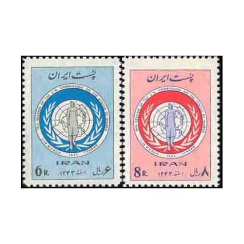 1266 - تمبر کنفرانس مقام زن 1343 تک 1266 - تمبر کنفرانس مقام زن 1343 تک