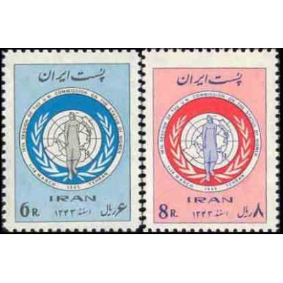 1266 - تمبر کنفرانس مقام زن 1343 تک
