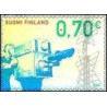 1 عدد  تمبر پنجاهمین سالگرد پخش تلویزیونی فنلاند - تمبر خودچسب - فنلاند 2007
