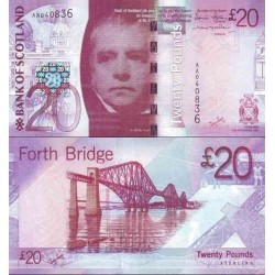 اسکناس 20 پوند استرلینگ - بانک اسکاتلند - اسکاتلند 2007 سفارشی